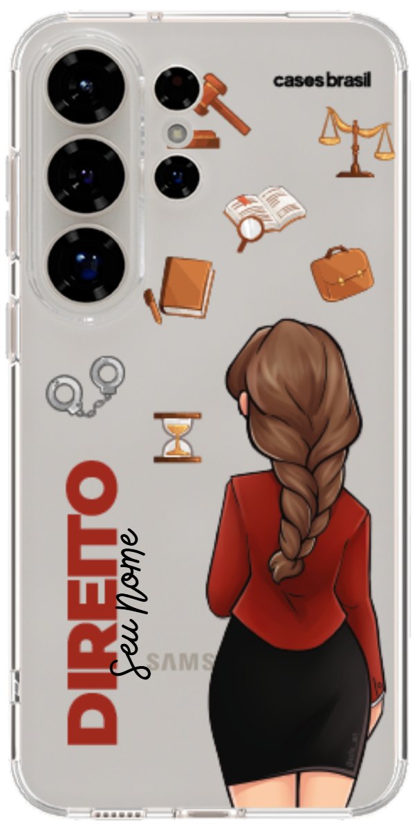 Capinha para Celular Direito - Boneca Profissão