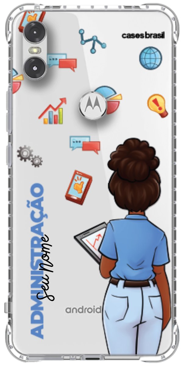 Capinha para Celular Administração - Boneca Profissão