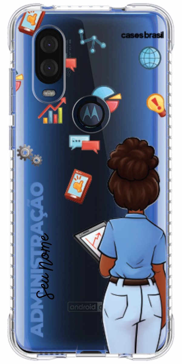 Capinha para Celular Administração - Boneca Profissão