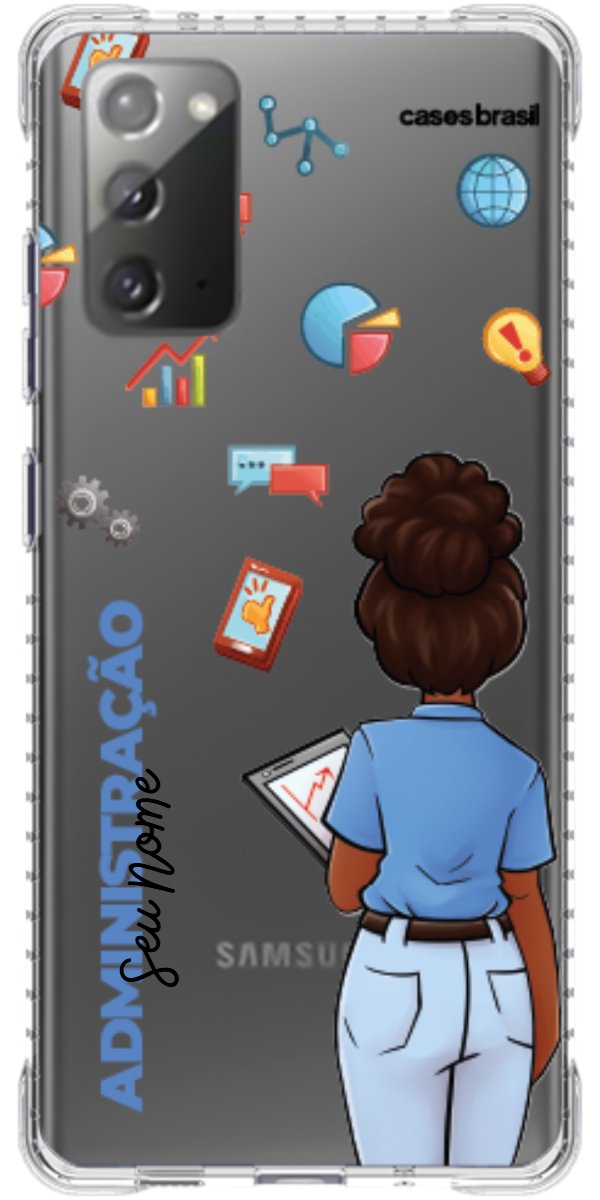 Capinha para Celular Administração - Boneca Profissão
