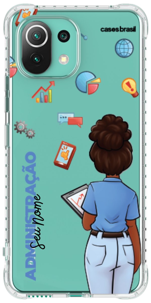 Capinha para Celular Administração - Boneca Profissão