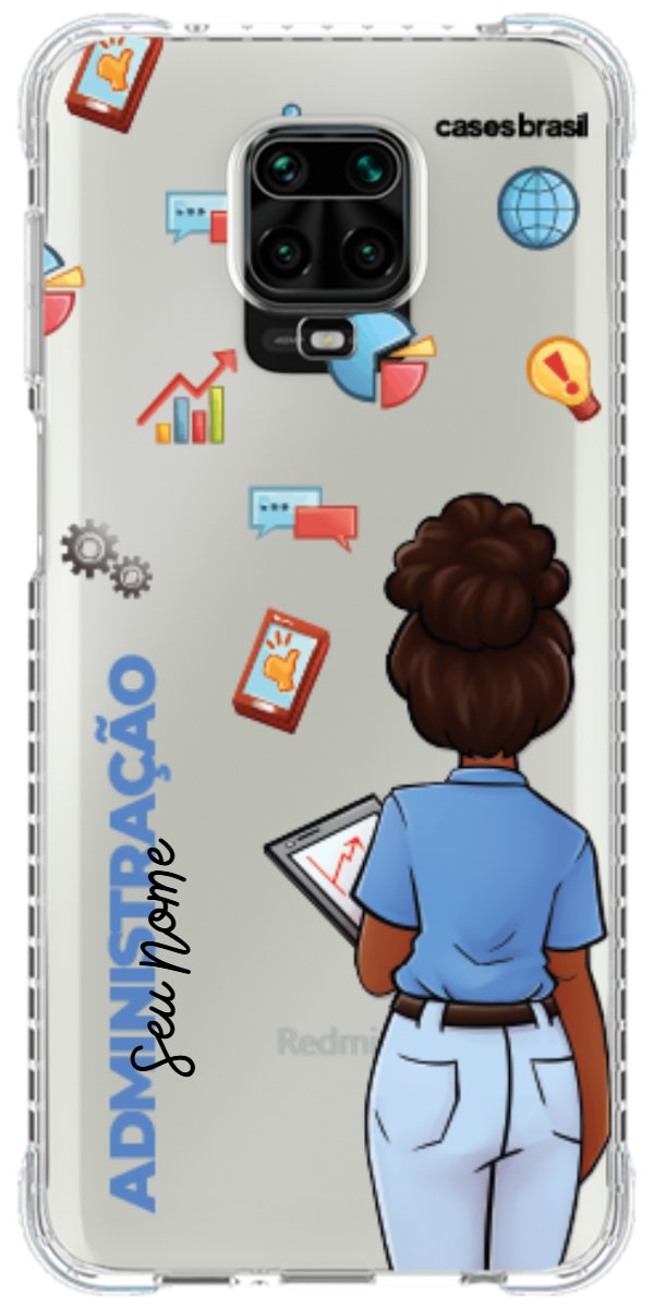 Capinha para Celular Administração - Boneca Profissão