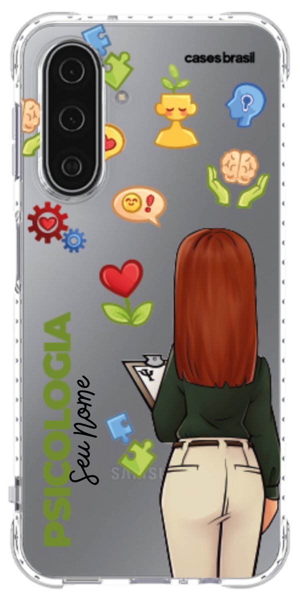 Capinha para Celular Psicologia - Boneca Profissão