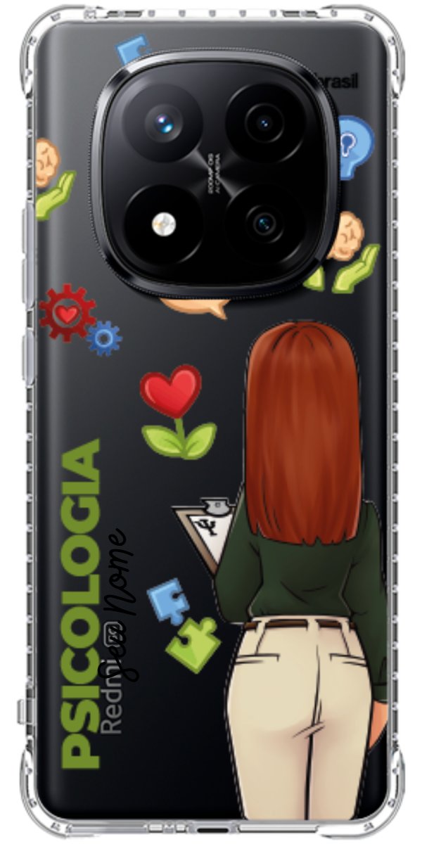 Capinha para Celular Psicologia - Boneca Profissão