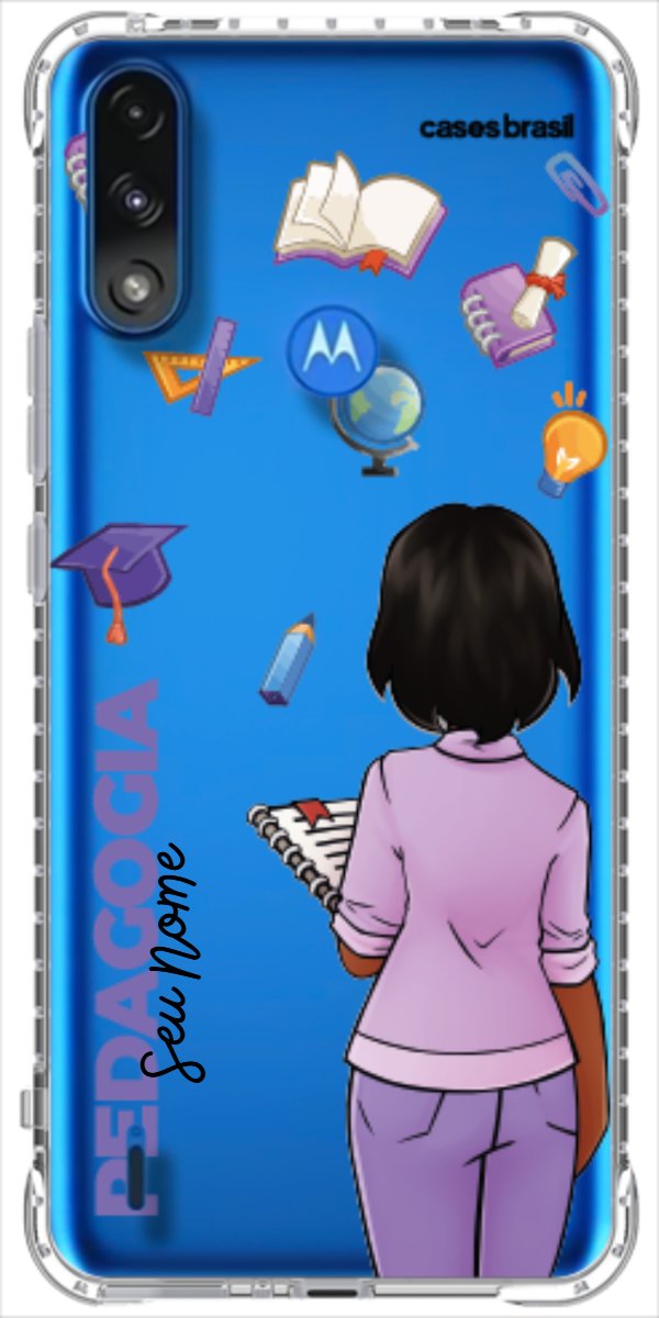 Capinha para Celular Pedagogia - Boneca Profissão