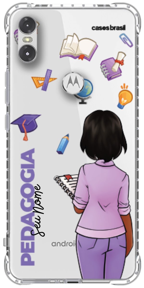 Capinha para Celular Pedagogia - Boneca Profissão