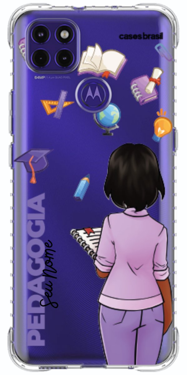 Capinha para Celular Pedagogia - Boneca Profissão