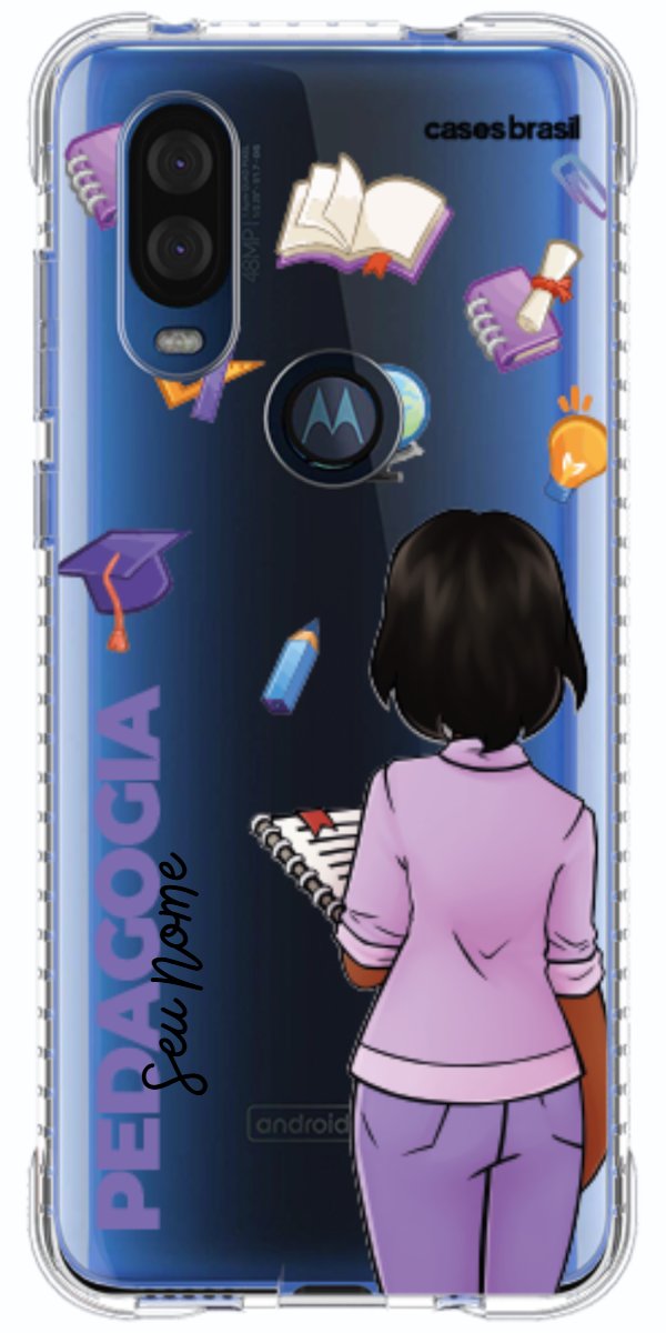 Capinha para Celular Pedagogia - Boneca Profissão