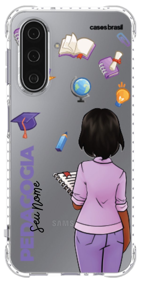 Capinha para Celular Pedagogia - Boneca Profissão