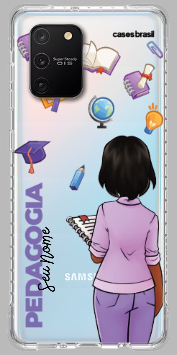 Capinha para Celular Pedagogia - Boneca Profissão