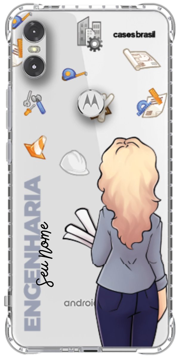 Capinha para Celular Engenharia - Boneca Profissão