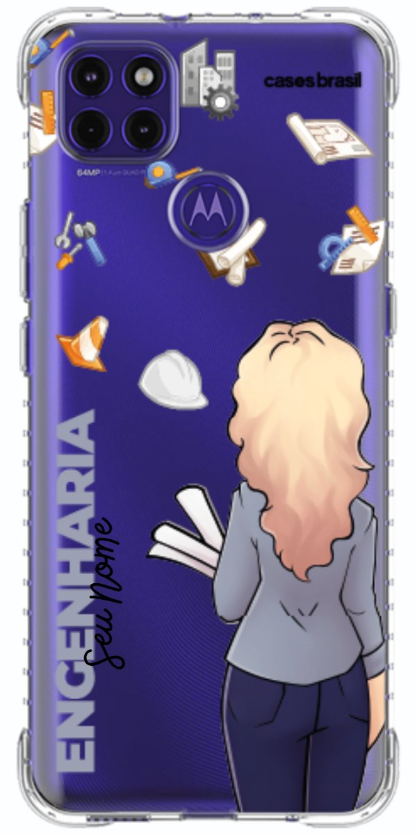 Capinha para Celular Engenharia - Boneca Profissão