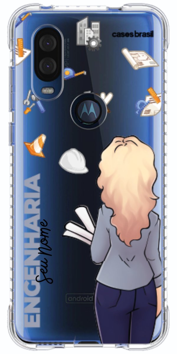 Capinha para Celular Engenharia - Boneca Profissão
