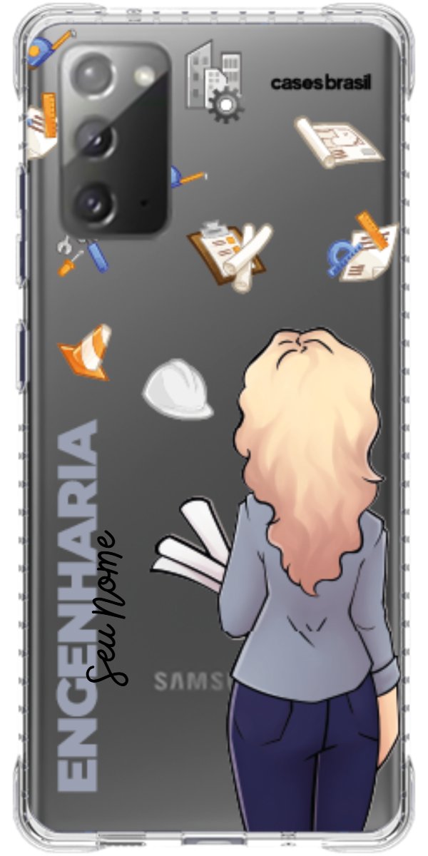 Capinha para Celular Engenharia - Boneca Profissão