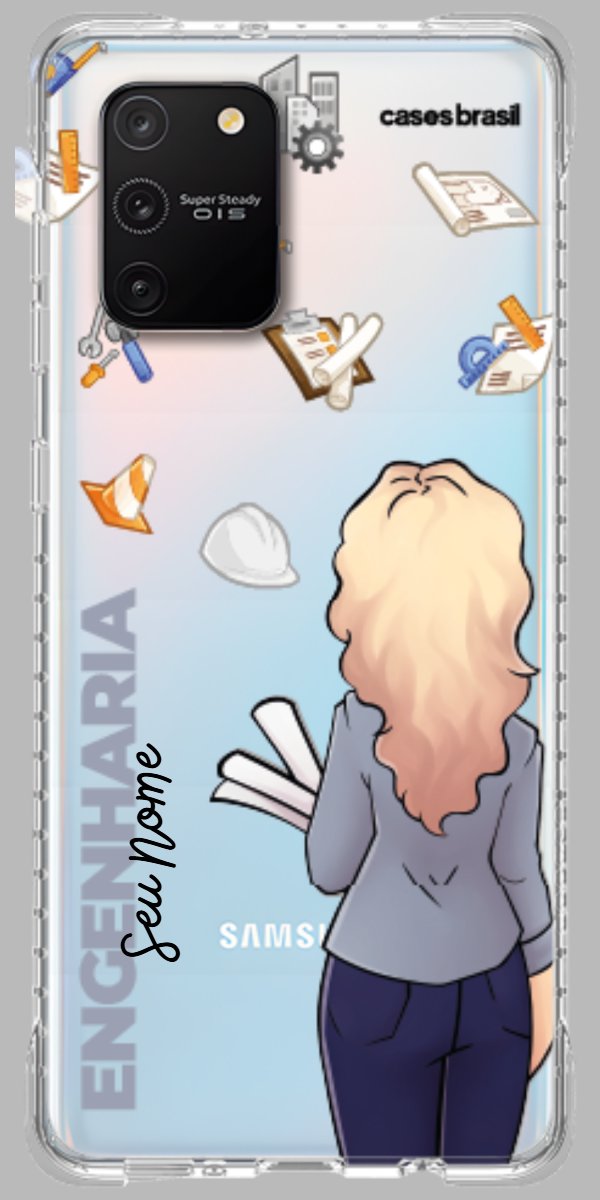 Capinha para Celular Engenharia - Boneca Profissão