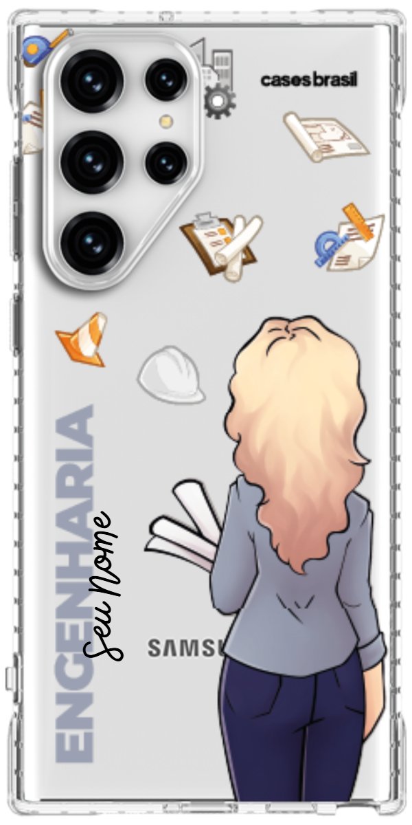 Capinha para Celular Engenharia - Boneca Profissão