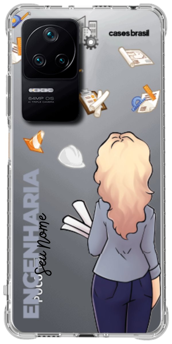 Capinha para Celular Engenharia - Boneca Profissão