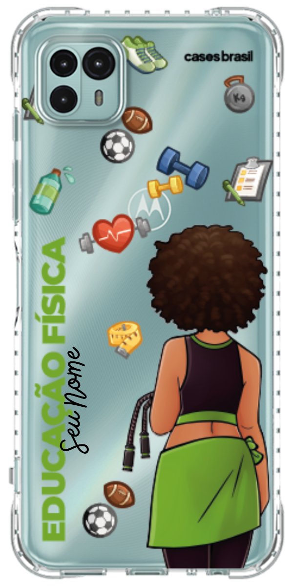 Capinha para celular Educação Física - Boneca Profissão
