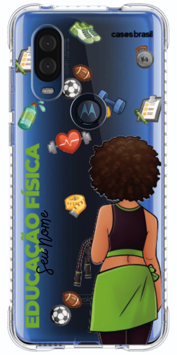 Capinha para celular Educação Física - Boneca Profissão