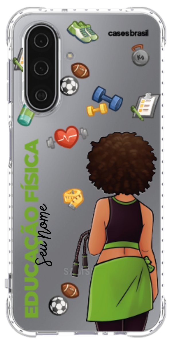 Capinha para celular Educação Física - Boneca Profissão