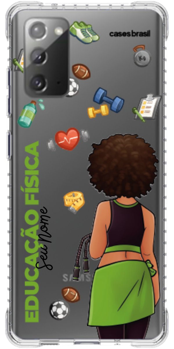 Capinha para celular Educação Física - Boneca Profissão