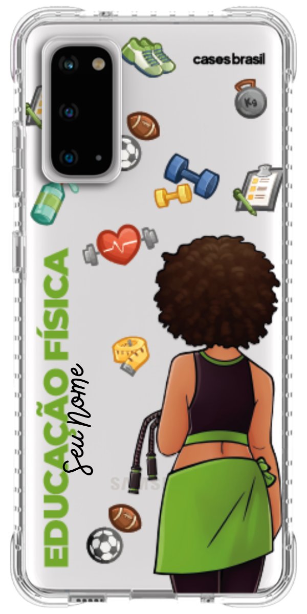 Capinha para celular Educação Física - Boneca Profissão
