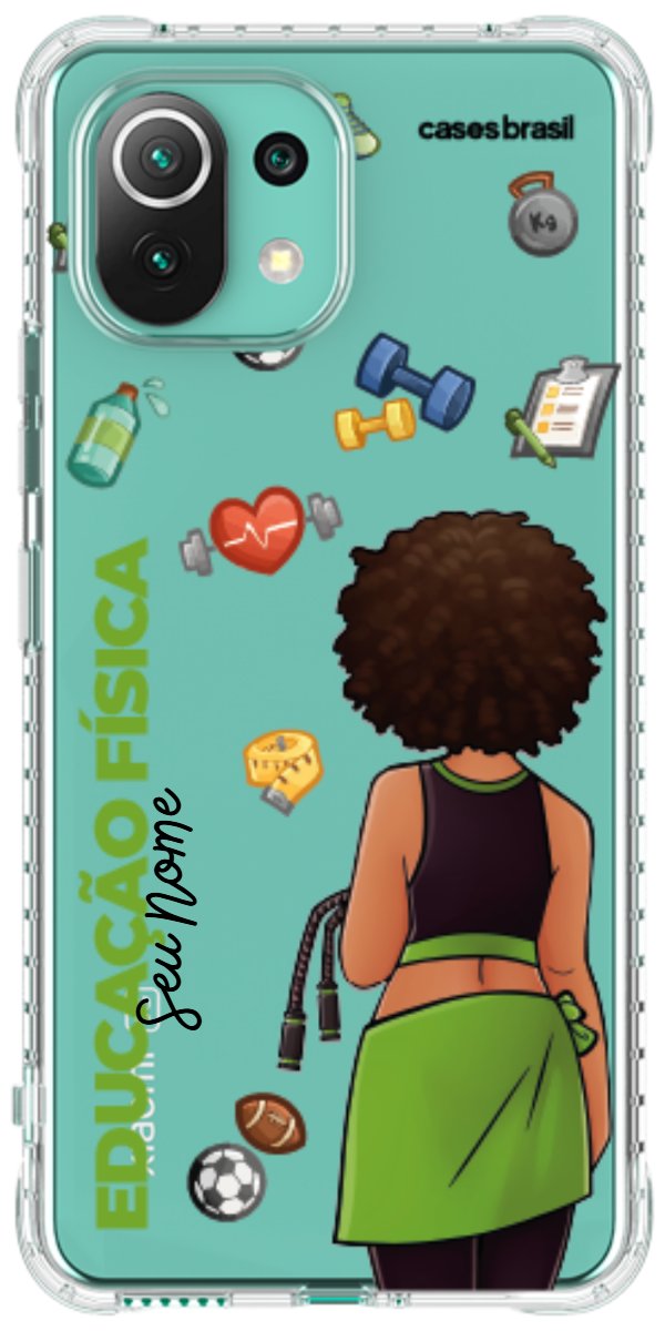 Capinha para celular Educação Física - Boneca Profissão