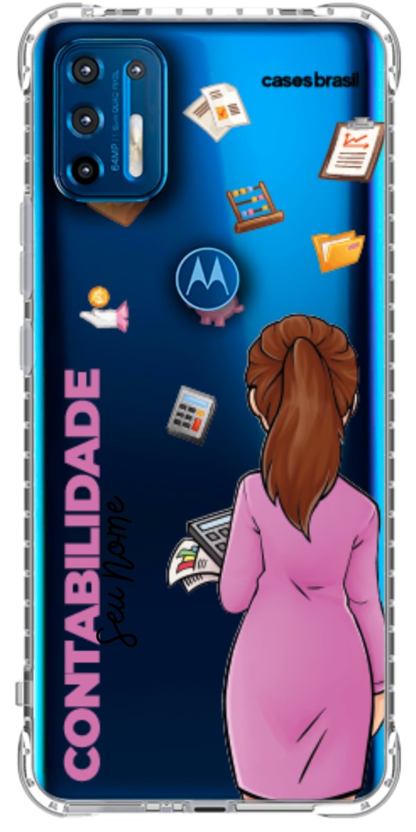 Capinha para Celular Contabilidade - Boneca Profissão