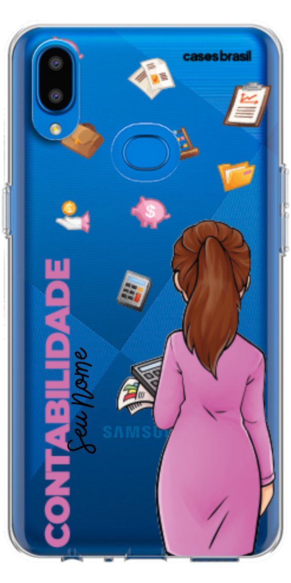 Capinha para Celular Contabilidade - Boneca Profissão