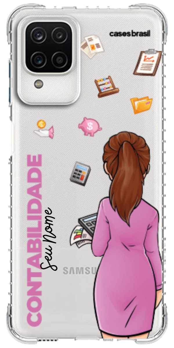 Capinha para Celular Contabilidade - Boneca Profissão