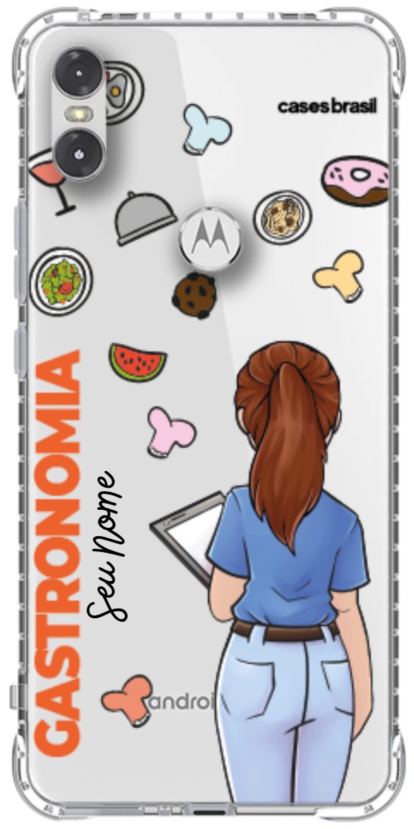 Capinha para celular Gastronomia - Profissão Com Nome