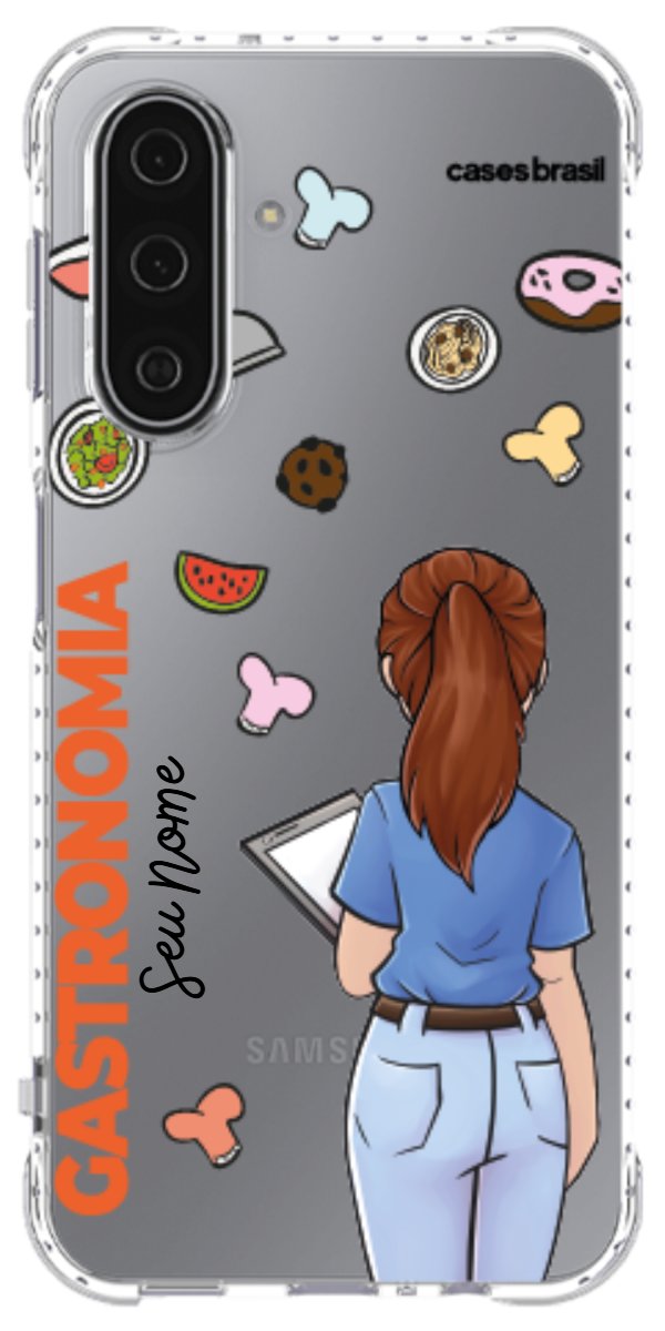 Capinha para celular Gastronomia - Profissão Com Nome