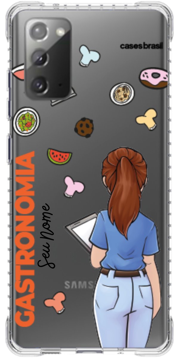 Capinha para celular Gastronomia - Profissão Com Nome