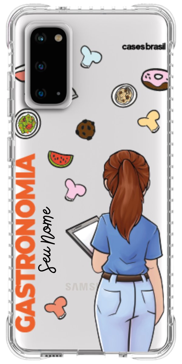 Capinha para celular Gastronomia - Profissão Com Nome