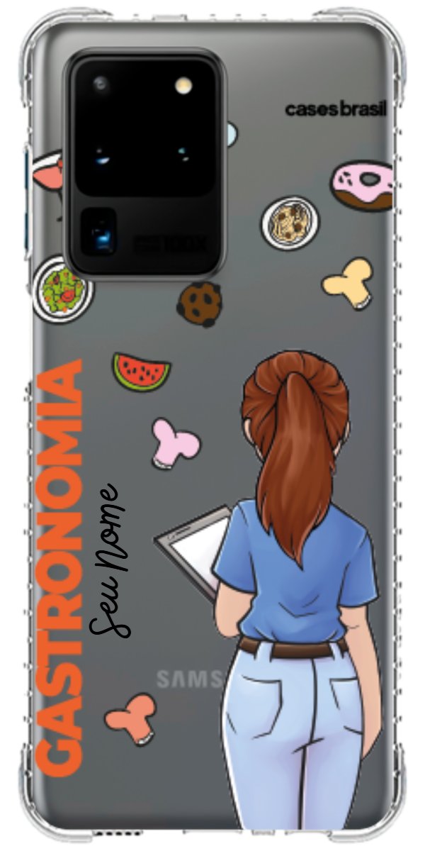 Capinha para celular Gastronomia - Profissão Com Nome