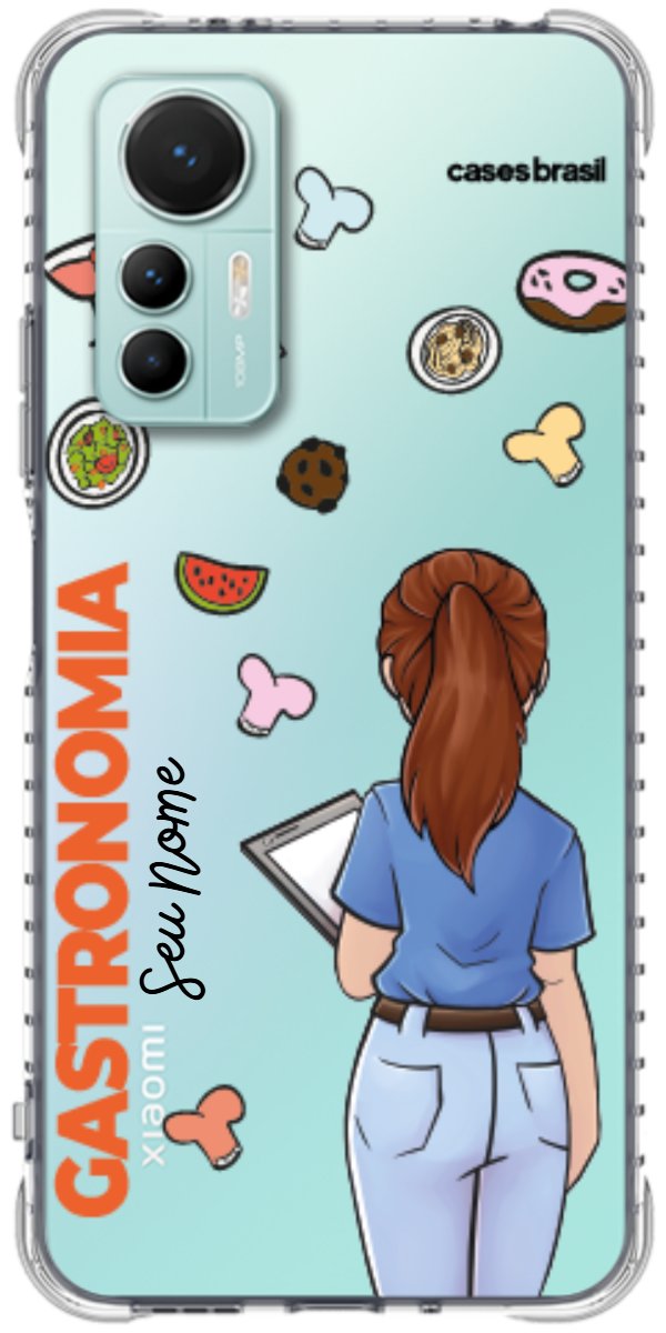 Capinha para celular Gastronomia - Profissão Com Nome