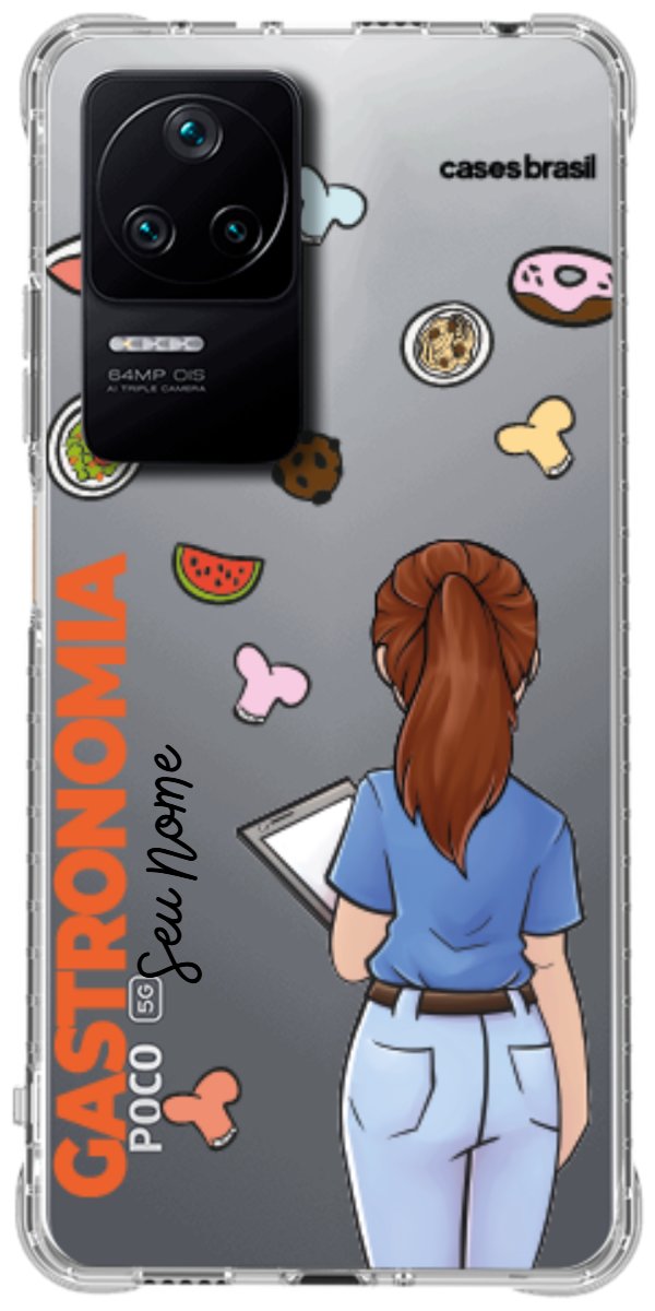 Capinha para celular Gastronomia - Profissão Com Nome