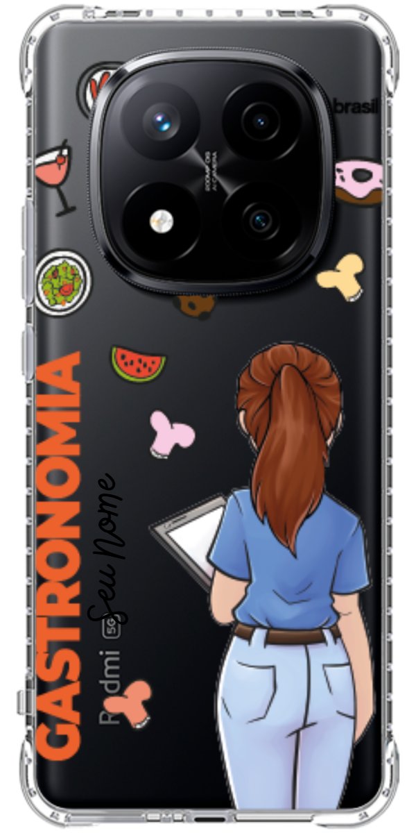 Capinha para celular Gastronomia - Profissão Com Nome