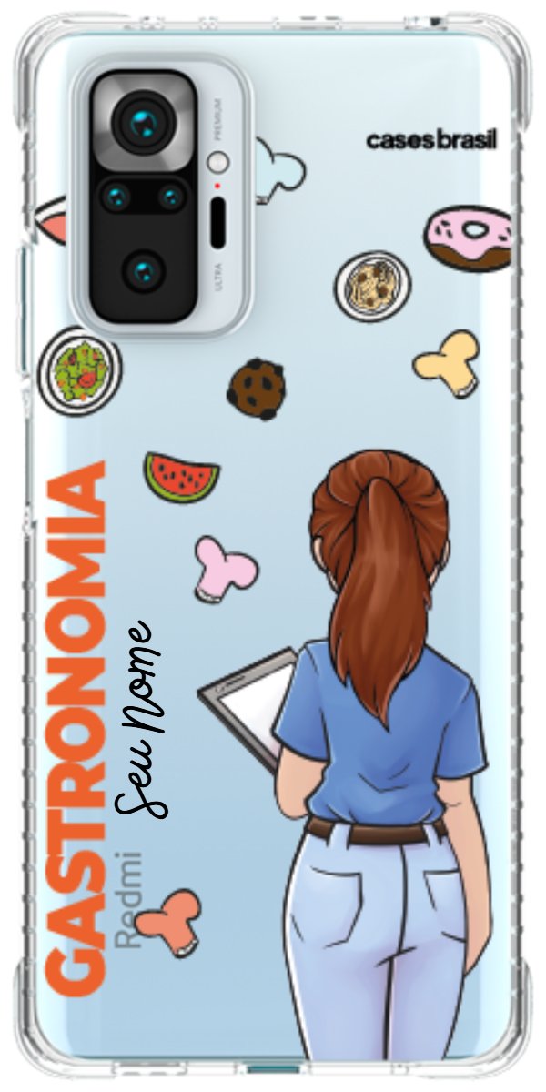 Capinha para celular Gastronomia - Profissão Com Nome