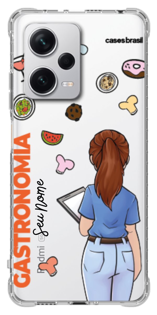 Capinha para celular Gastronomia - Profissão Com Nome
