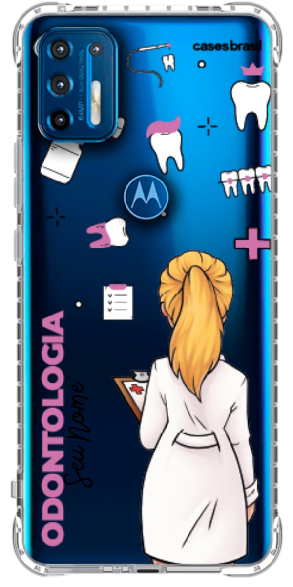 Capinha para Celular Odontologia - Profissão Com Nome