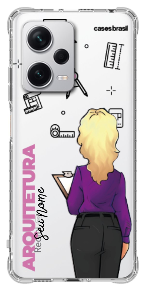 Capinha para celular Arquitetura - Profissão Com Nome