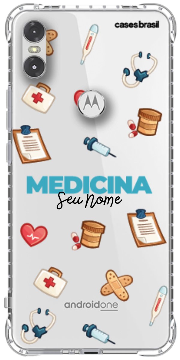 Capinha para Celular Medicina - Profissão Com Nome