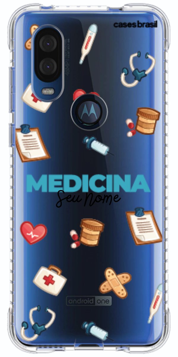 Capinha para Celular Medicina - Profissão Com Nome