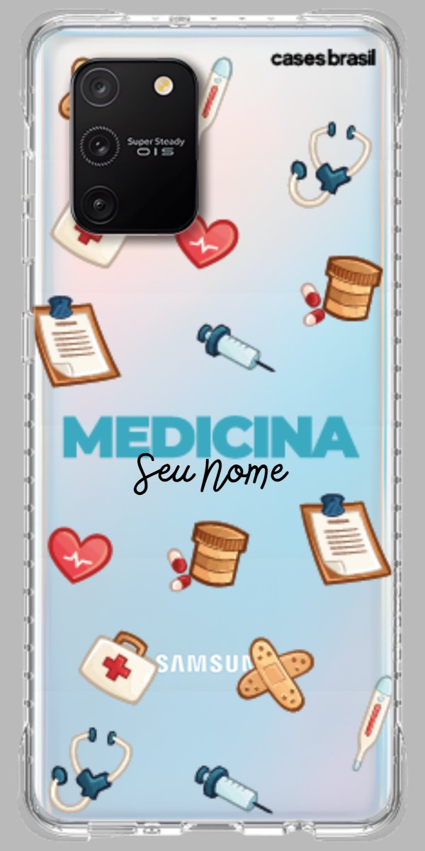 Capinha para Celular Medicina - Profissão Com Nome