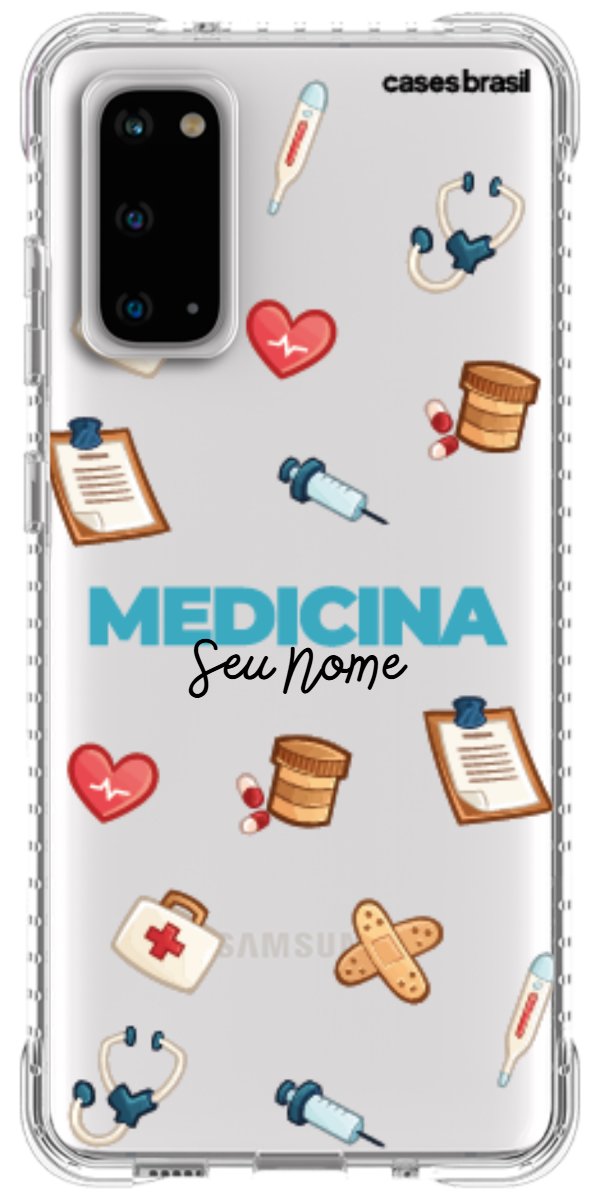 Capinha para Celular Medicina - Profissão Com Nome