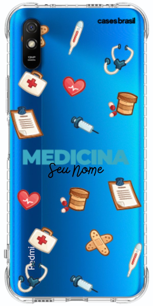 Capinha para Celular Medicina - Profissão Com Nome