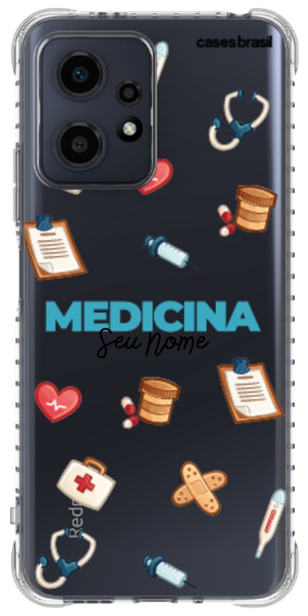 Capinha para Celular Medicina - Profissão Com Nome
