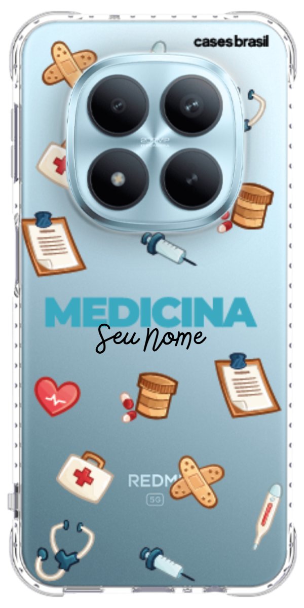 Capinha para Celular Medicina - Profissão Com Nome