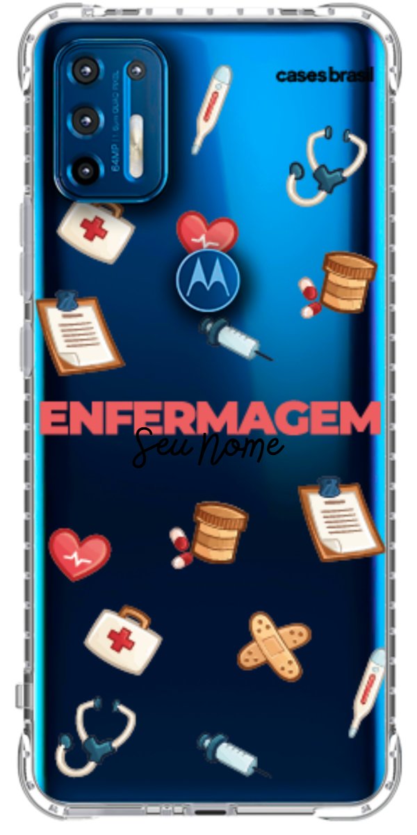 Capinha para celular Enfermagem - Profissão Com Nome
